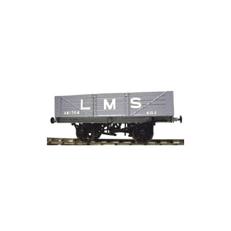 LMS 12ton High-sided Goods Wagon OO plastic Kit
