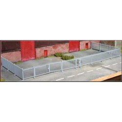 Security Fencing with Double + Side Gate 