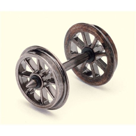 Spoked Wheel/Axles (10 Sets)