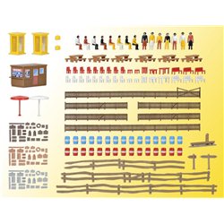 Accessories set with figures