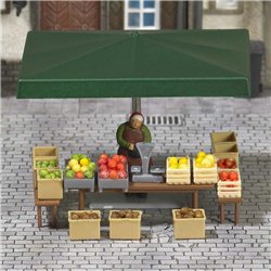 Stall With Fruits & Vegetables