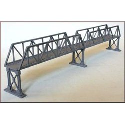 Truss Girder Overbridge Single Track Metal Supports