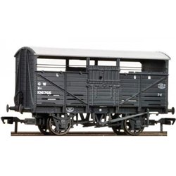 8 Ton Cattle Wagon GWR Dark Grey