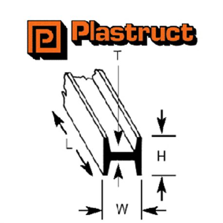 4.0 x 4.0 x 375mm H SECTION 