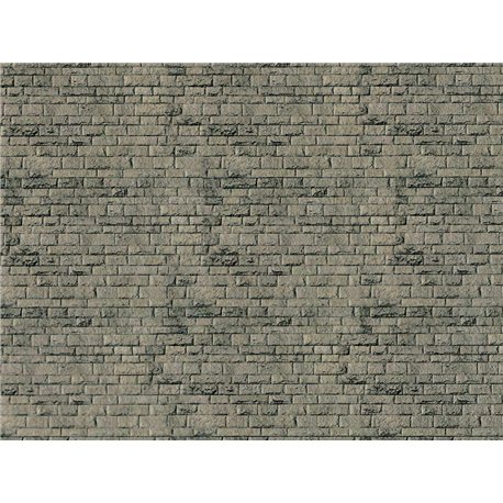 N Embossed card natural stone sheet 250x125mm