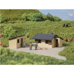 Set of two sheds (N Gauge)