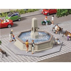Town fountain. Non working