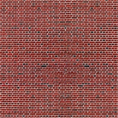 HO Red Stone embossed card sheet 250x125mm