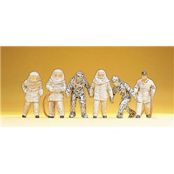 Firemen in Chemical Suits (6) Standard Figure Set