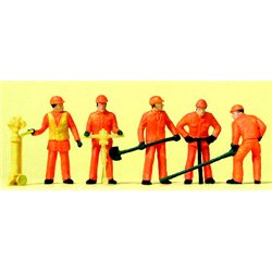 Track Workers (5) Standard Figure Set