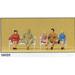 Seated Persons (5) Standard Figure Set
