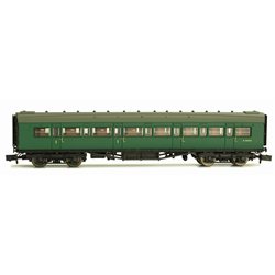 Maunsell Coach Composite BR Southern Region Green 5145