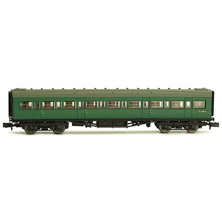 Maunsell coach BR 3rd Class green No. 2350