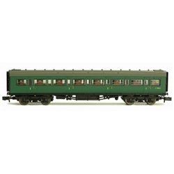 Maunsell Coach First Class BR Southern Region Green 7665