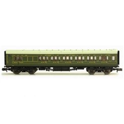 Maunsell Coach Third Class Maunsell Lined Green 2354