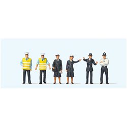British Police (6) British OO Scale Figure Set