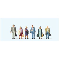 Travellers (6) British OO Scale Figure Set