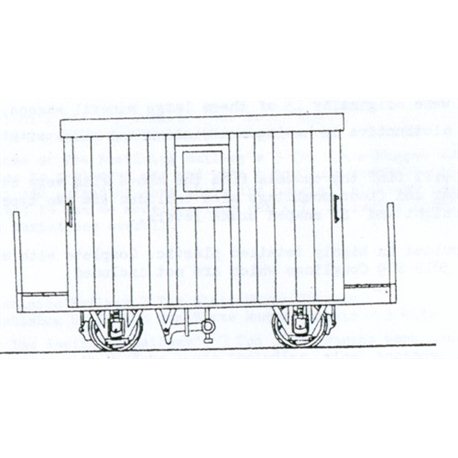 Festiniog 4 Wheel Brake Van 2 Balcony