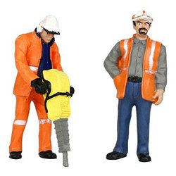 G scale (Garden) Trackside Workers 1(2) Two Men by Bachmann