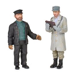 G scale (Garden) Engineer and Shunter(2) Two Men by Bachmann