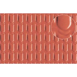 Embossed Plastic Sheet pantile roof tile 4mm (medium)