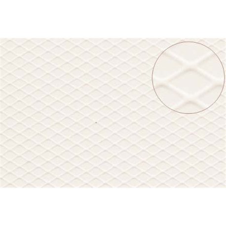 Plastic sheet chequer plate 4mm 