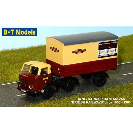 Karrier Bantam Artic Van - British Railway