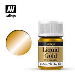 Metallic Color - Liquid Red Gold (35ml) 