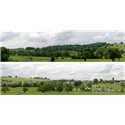 Derbyshire village OO Backscene (15"x10’) pack A