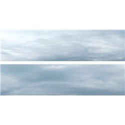 Overcast Sky OO Gauge 15" High Backscene