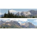 Rockies OO gauge Backscene (15"x10’) Pack A