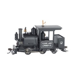 Porter 0-4-2 Steamer Clear Lake Lumber Co. 2 with DCC SOUND on Board