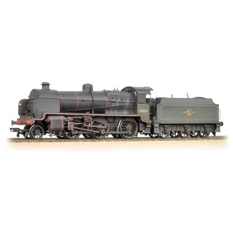Southern N Class 31404 BR Lined Black Late Crest Weathered