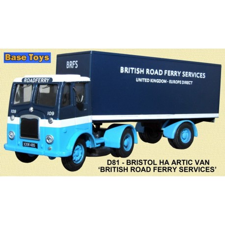 Bristol HA Artic with Single Axle Box Van