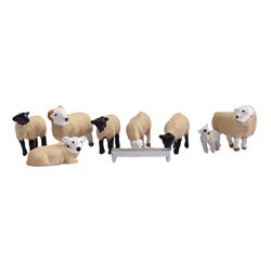 N Gauge (1/148 - 1/160) Sheep(8) by Graham Farish