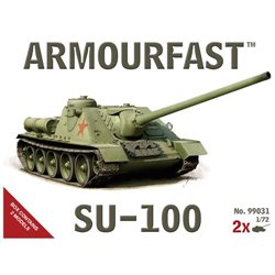 SU-100 (x2) 1/72 Tank plastic kit (RU)