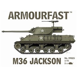 M36 Jackson (x2) 1/72 Tank plastic kit (US)