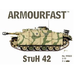Stuh 42 (x2) 1/72 Tank plastic kit (DE)