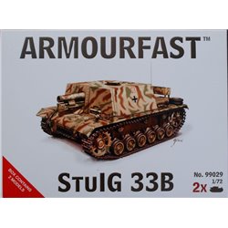 StulG 33B (x2) 1/72 Tank plastic kit (DE)