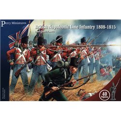 British Napoleonic Line Infantry - 28mm figures x40 