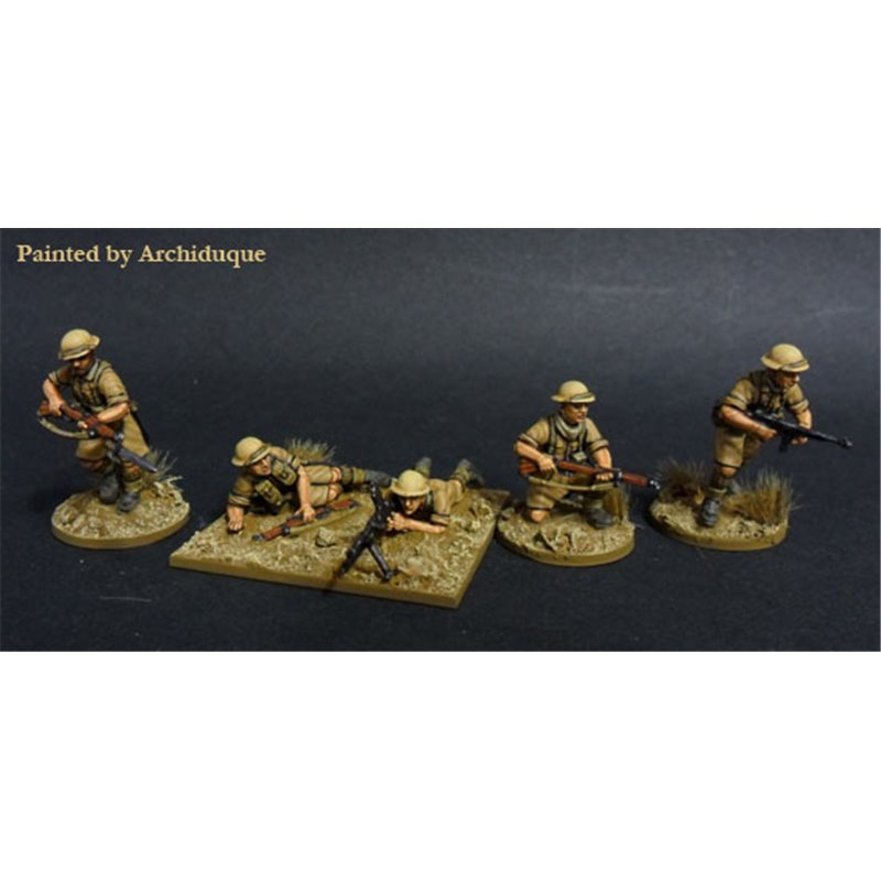 perry miniatures 28mm desert rats 1940-1943 british and commonwealth  infantry