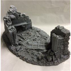 25/28mm Small Derelict Building - Type 6