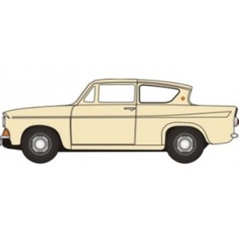 Ford Anglia Sunburst Yellow/Cirrus White