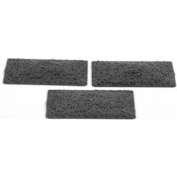 Pack of 3 Wagon Loads for Hornby 24 ton Hopper Wagon Coal