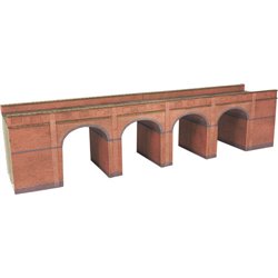 N Gauge Red Brick Viaduct Kit