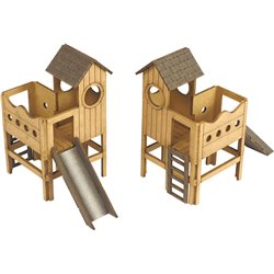 00/H0 Scale Childrens Play Area