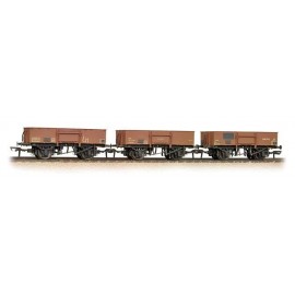 Triple Pack 13 Ton High Sided Steel Open weathered