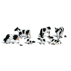 O Scale Holstein Cows by Woodland scenics