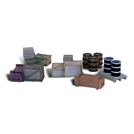 O Scale Assorted Crates