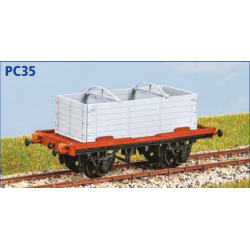 LNER ‘Conflat S’ Container Wagon with DX Container